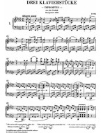 Franz Schubert: Three Piano Pieces - Impromptus - D946 Post. (noty na klavír)