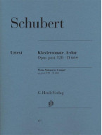 Franz Schubert: Piano Sonata In A D.664 (noty na klavír)