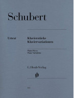 Franz Schubert: Piano Pieces - Piano Variations (noty na klavír)