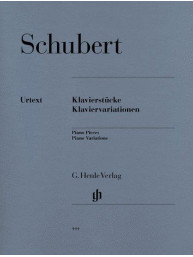 Franz Schubert: Piano Pieces - Piano Variations (noty na klavír)