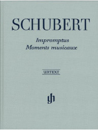 Franz Schubert: Impromptus And Moments Musicaux (hardcover) (noty na klavír)