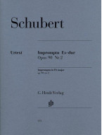 Franz Schubert: Impromptu In E Flat D.899 (noty na klavír)