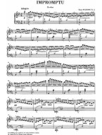 Franz Schubert: Impromptu In E Flat D.899 (noty na klavír)
