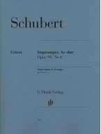 Franz Schubert: Impromptu In A Flat Op.90 No.4 D899 (noty na klavír)