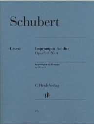 Franz Schubert: Impromptu In A Flat Op.90 No.4 D899 (noty na klavír)