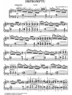 Franz Schubert: Impromptu In A Flat Op.90 No.4 D899 (noty na klavír)