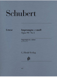 Franz Schubert: Impromptu c minor op. 90,1 D 899 (noty na klavír)