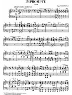 Franz Schubert: Impromptu c minor op. 90,1 D 899 (noty na klavír)