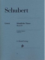 Franz Schubert: Complete Dances - Volume II (noty na klavír)
