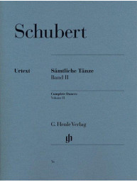 Franz Schubert: Complete Dances - Volume II (noty na klavír)