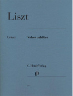Franz Liszt: Valses Oubliées (noty na klavír)