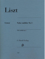 Franz Liszt: Valse Oubliée No. 1 (noty na klavír)