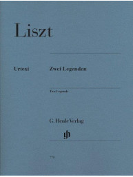 Franz Liszt: Two Legends (noty na klavír)