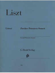 Franz Liszt: Second Petrarch Sonnet No.104 (noty na klavír)