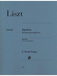 Franz Liszt: Rigoletto - Concert Paraphrase (noty na klavír)