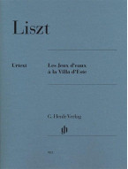 Franz Liszt: Les Jeux d'eaux a la Villa d'Este (noty na sólo klavír)