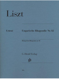 Franz Liszt: Hungarian Rhapsody No.12 (noty na klavír)