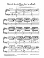 Franz Liszt: Bénédiction De Dieu Dans La Solitude (noty na klavír)