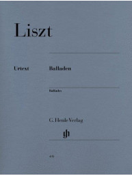 Franz Liszt: Balladen (noty na klavír)