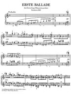 Franz Liszt: Balladen (noty na klavír)