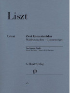 Franz Liszt: 2 Concert Etudes (noty na klavír)