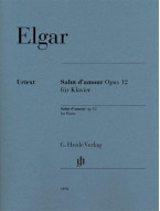 Edward Elgar: Salut d'Amour Op. 12 For Piano (noty na klavír)
