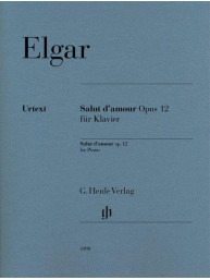 Edward Elgar: Salut d'Amour Op. 12 For Piano (noty na klavír)