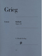 Edvard Grieg: Ballade op. 24 (noty pro klavír)