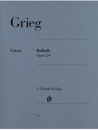 Edvard Grieg: Ballade op. 24 (noty pro klavír)