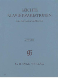 Easy Piano Variations from the Baroque and Classical Periods (noty na klavír)