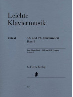 Easy Piano Music of the 18th and 19th Century Volume I (noty na klavír)