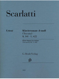 Domenico Scarlatti: Piano Sonata in D Minor (Toccata) K. 141, L. 422 (noty na klavír)