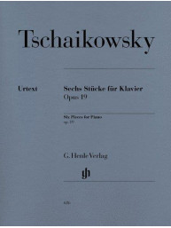 Čajkovskij: 6 Stucke Fur Klavier Op. 19 (noty na klavír)