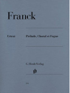César Franck: Prélude, Choral et Fugue (noty na klavír)