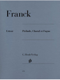 César Franck: Prélude, Choral et Fugue (noty na klavír)