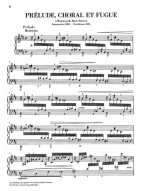 César Franck: Prélude, Choral et Fugue (noty na klavír)