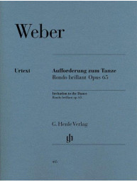Carl Maria von Weber: Aufforderung Zum Tanze - Rondo Brillant (noty na klavír)