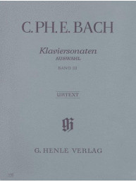 C.P.E. Bach: Sonaten 3 (Auswahl) (noty na klavír)