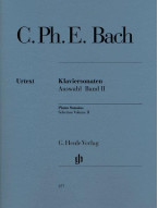 C.P.E. Bach: Sonaten 2 (Auswahl) (noty na klavír)