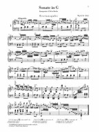 C.P.E. Bach: Sonaten 1 (Auswahl) (noty na klavír)