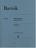 Béla Bartók: Mikrokosmos Volumes III-IV (noty na klavír)