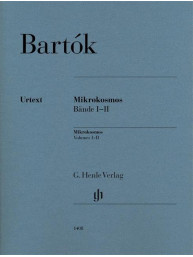 Béla Bartók: Mikrokosmos Volumes I-II (noty na klavír)