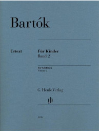 Béla Bartók: For Children Volume 2 (noty na klavír)