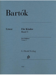Béla Bartók: For Children Volume 1 (noty na klavír)