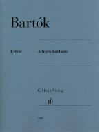 Béla Bartók: Allegro Barbaro (noty na klavír)