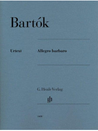Béla Bartók: Allegro Barbaro (noty na klavír)