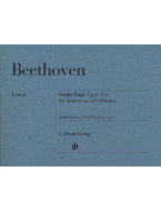 Beethoven: Grand Fugue Op.134 (noty na čtyřruční klavír)
