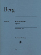Alban Berg: Klaviersonate Opus 1 (noty na klavír)