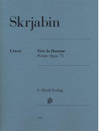 A.N. Skrjabin: Vers la flamme Poeme Opus 72 (noty na klavír)