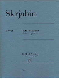 A.N. Skrjabin: Vers la flamme Poeme Opus 72 (noty na klavír)